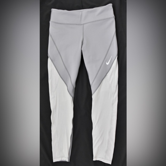 Nike Mesh Running Leggings Size M - Picture 1 of 4
